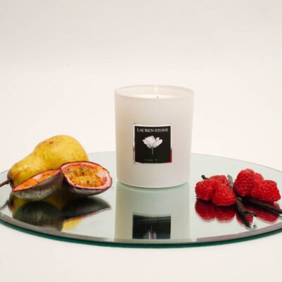 IMG 5005 400x400 - Number Three Luxury White Candle 30cl